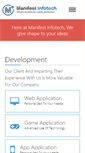 Mobile Screenshot of manifestinfotech.com